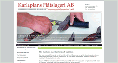 Desktop Screenshot of kp-plat.se
